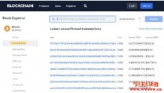 从区块链浏览器一窥比特币公开式帐