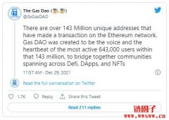 专为以太坊活跃用户打造的DAO！Gas 